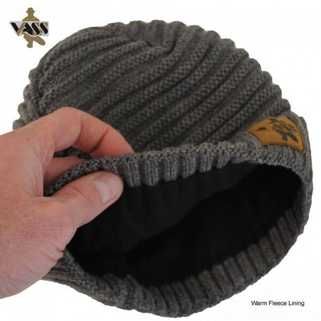 Hat Vass VR376 Ribbed Gray