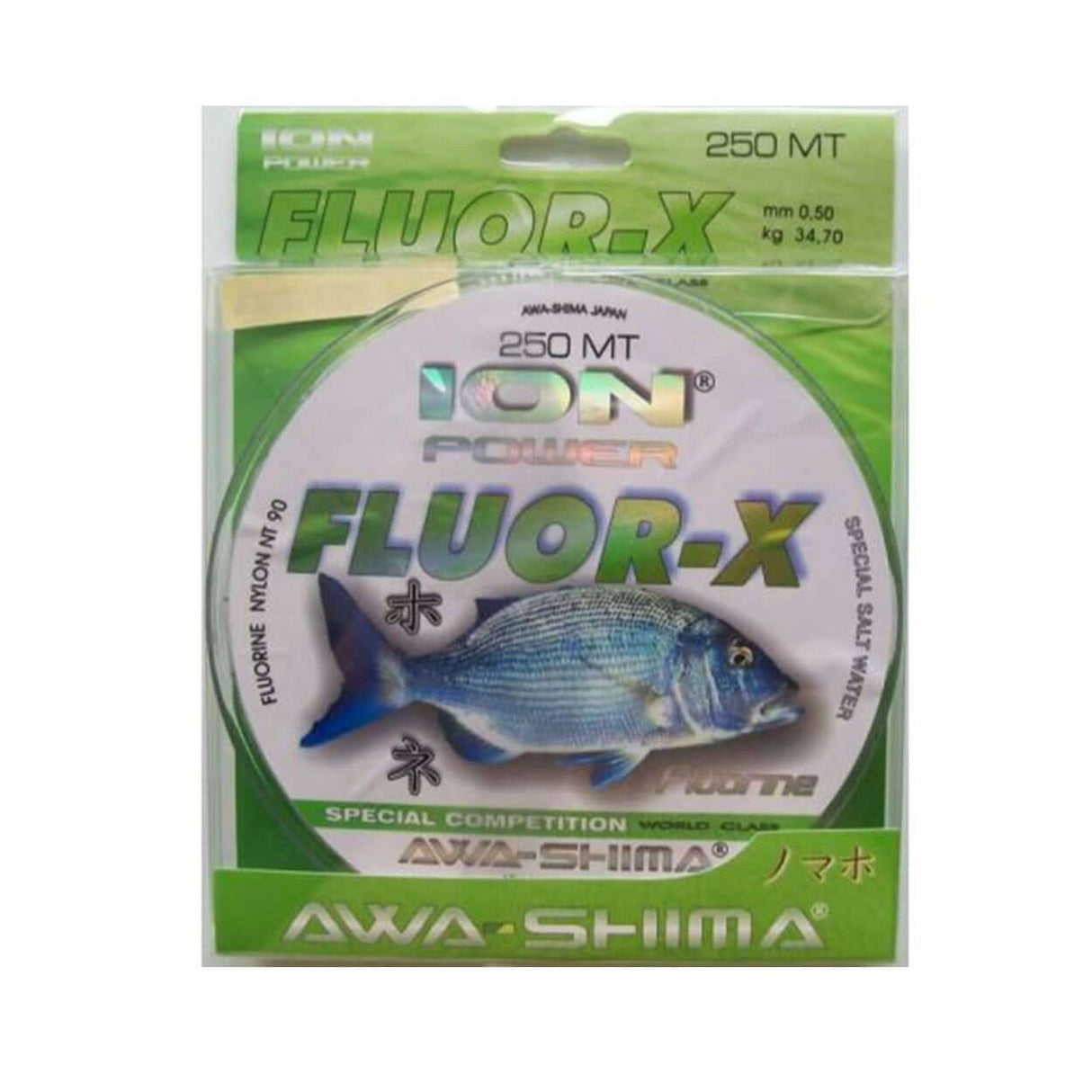Thread Awa-Shima Ion Power X Competition Fluor 250 m