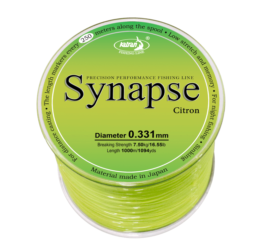 Thread Katran Synapse Citron 0,33 mm 1000 m