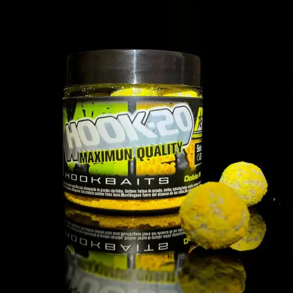 Hook Baits Peralbaits Double M 20 mm