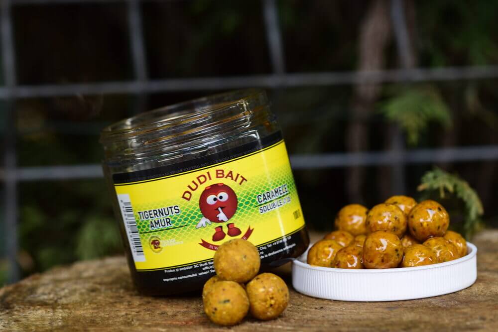 Hook Baits Solubles Dudi Bait Glugged Tiger Nut 20 mm
