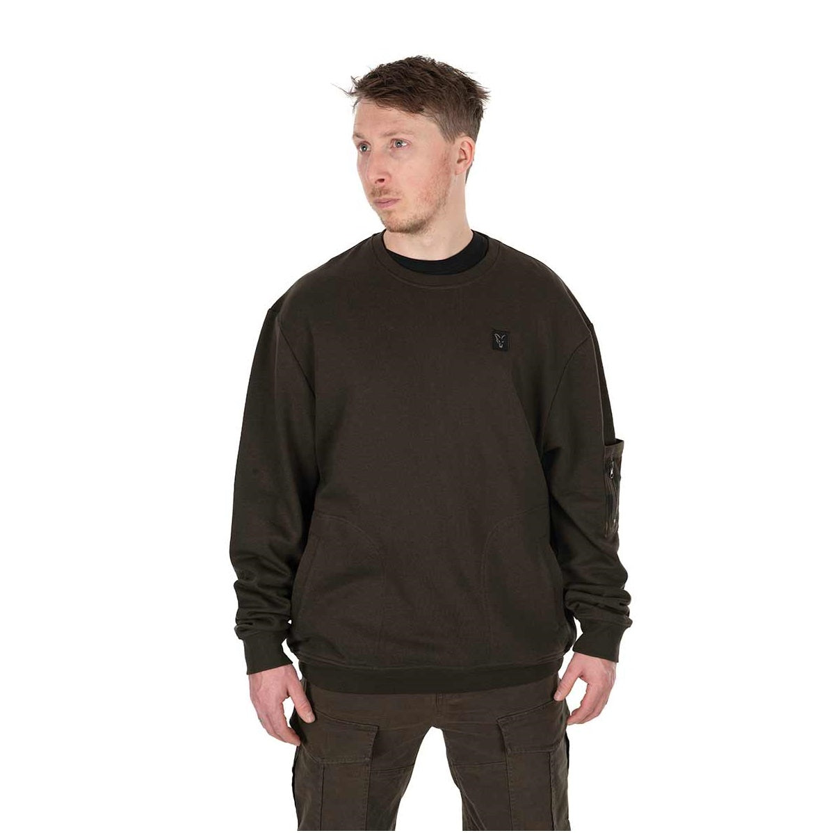 Sweatshirt Fox LW Khaki