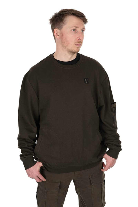 Sweatshirt Fox LW Khaki