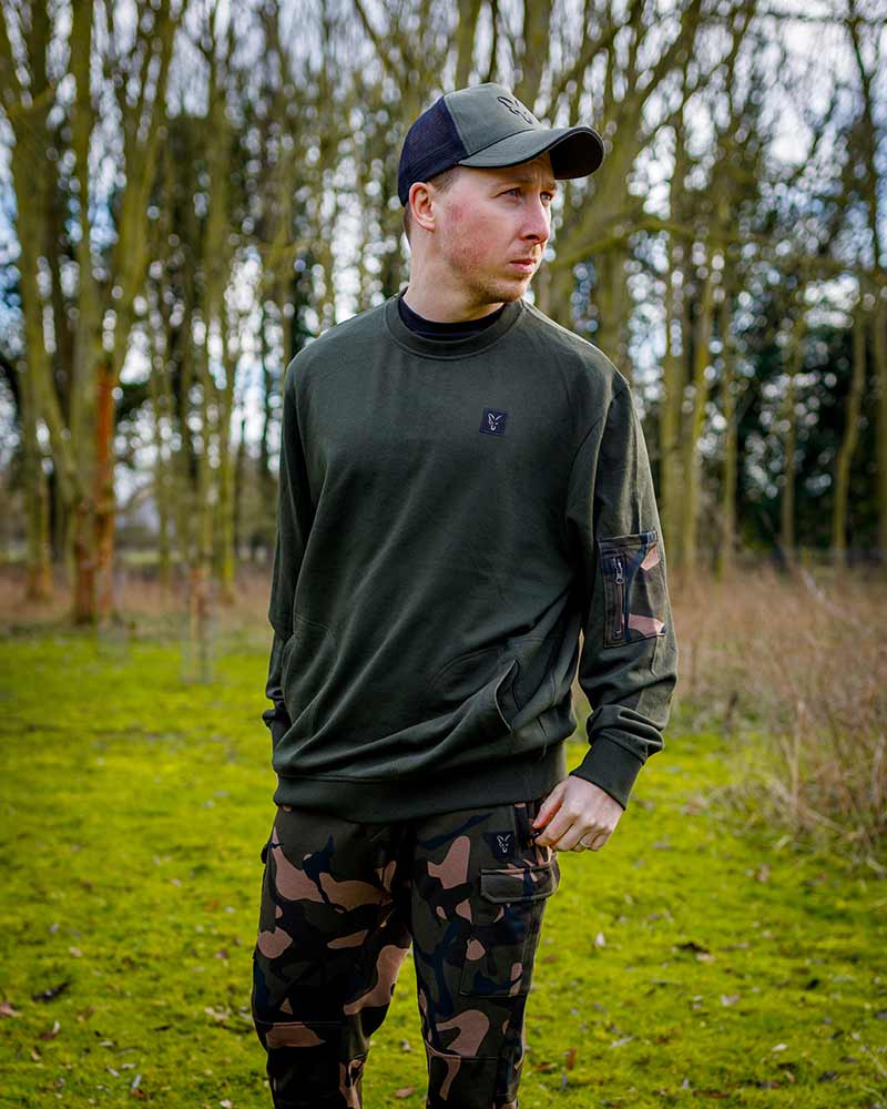 Sweatshirt Fox LW Khaki