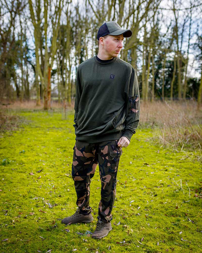 Sweatshirt Fox LW Khaki