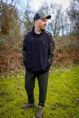 Sweatshirt Fox LW Black and Camo with zipper
