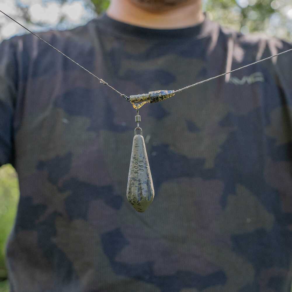 Leadcore Avid Carp Lead Clip Tied Pin Down 75 cm