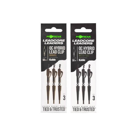 Leadcore Korda Lead Clip QC Kable Gravel 50 cm