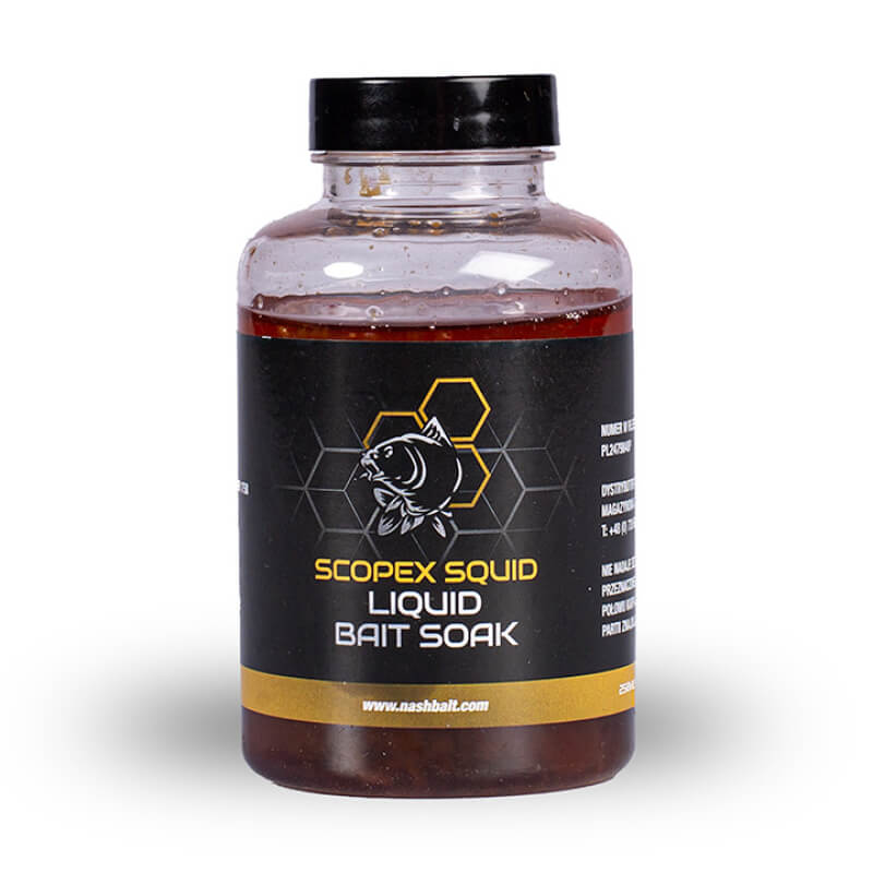 Liquid Bait Soak Nash Scopex Squid