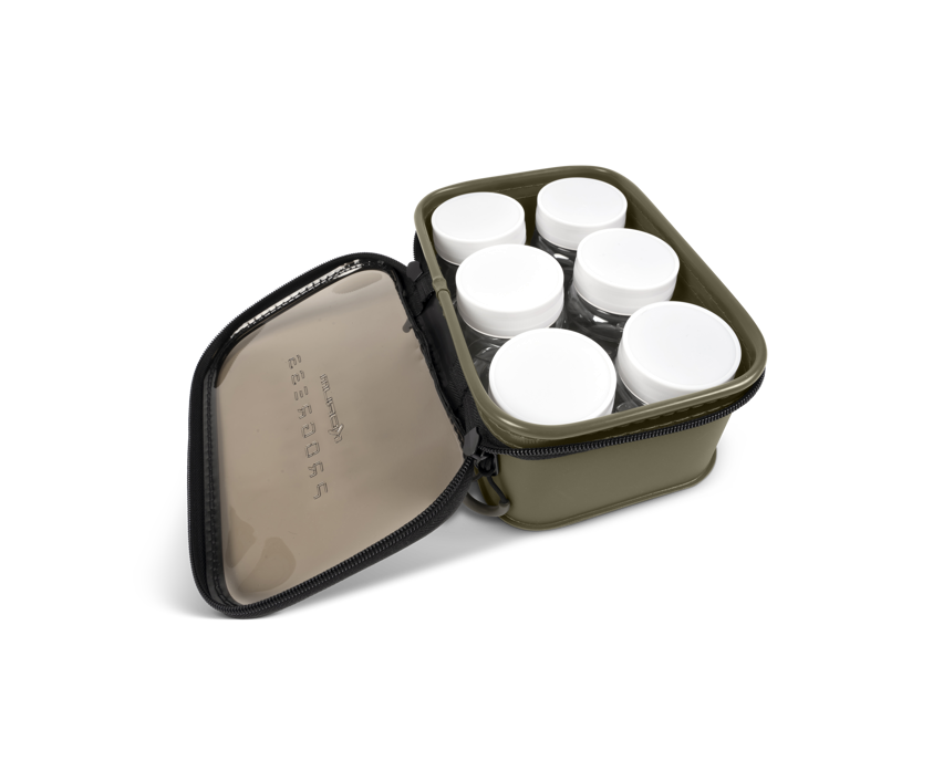 Macuto of 6 bait pots Korum Eva