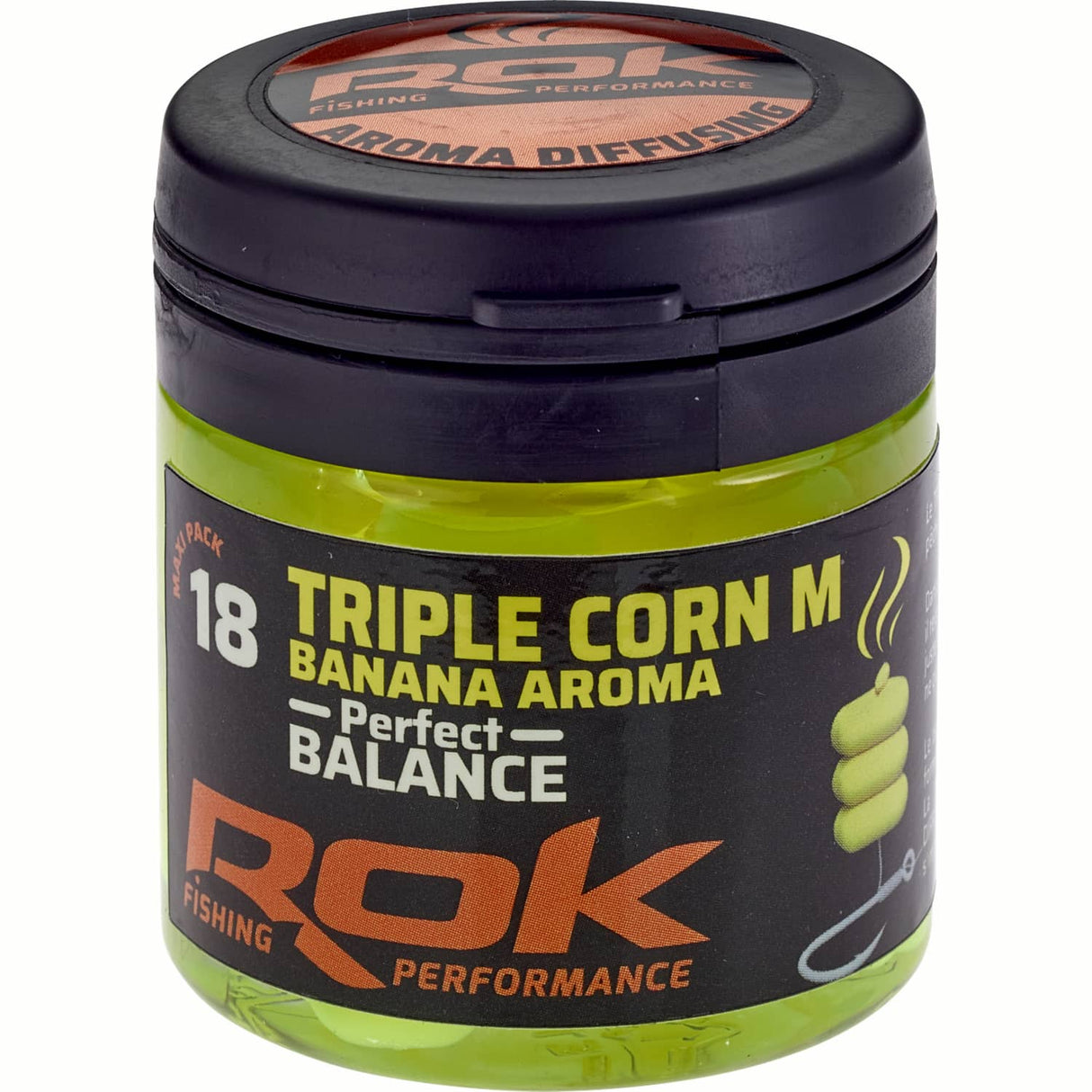 Triple Corn Rok Fishing Perfect Balance Yellow Banana