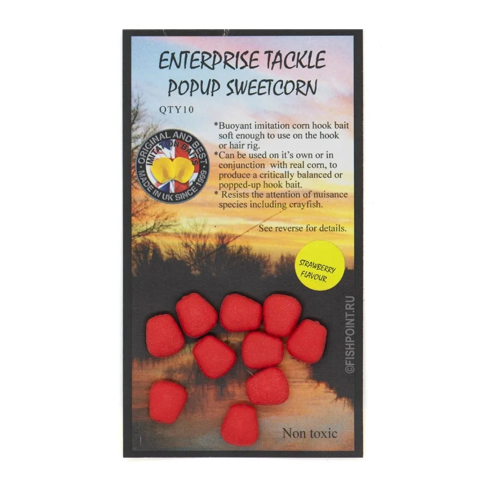 Floating corn Enterprise Pop Up Sweetcorn Strawberry Red