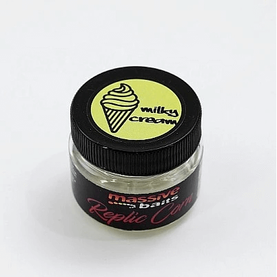 Floating corn Massive Baits Milky Cream white