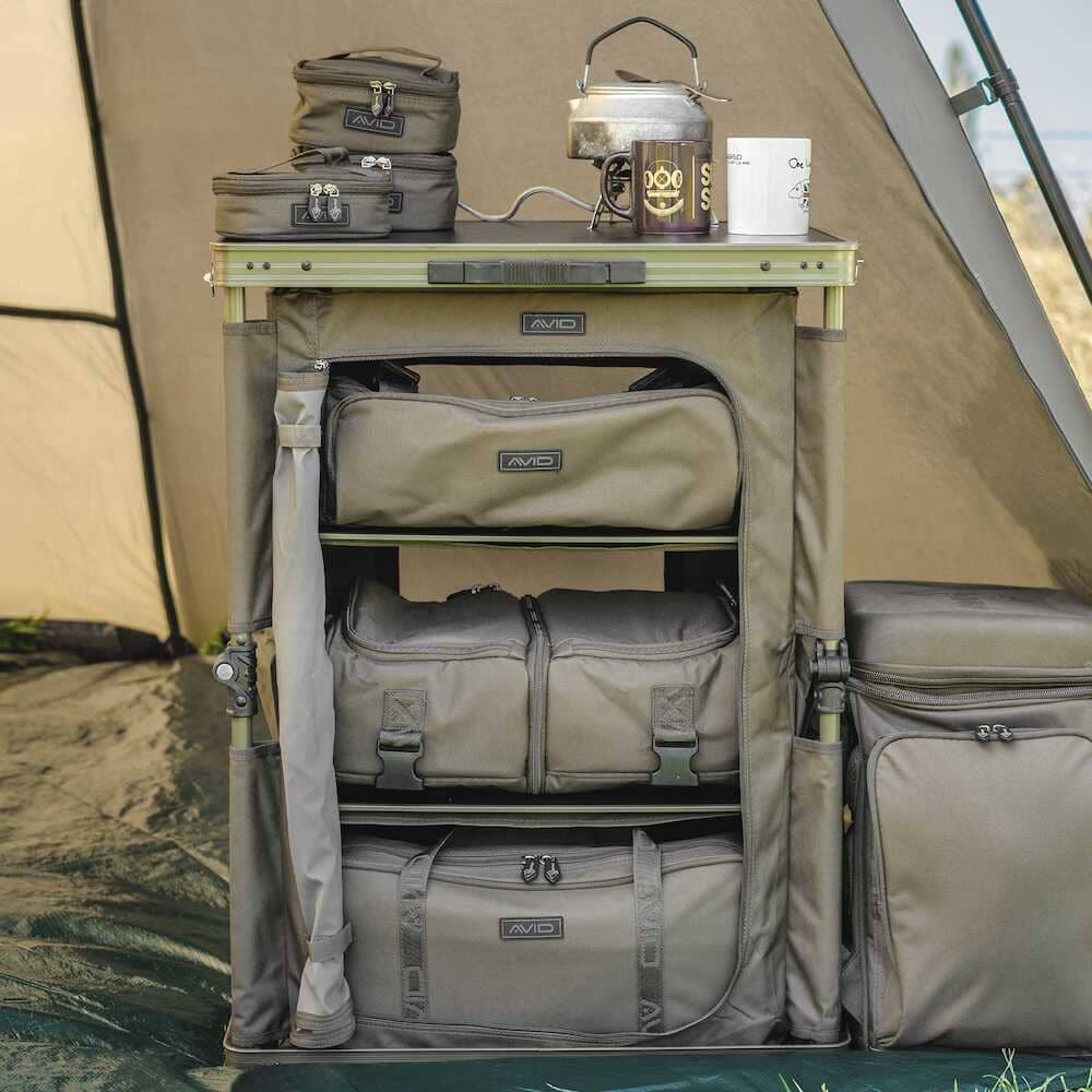 Table - Cupboard Avid Carp Quick Up Session