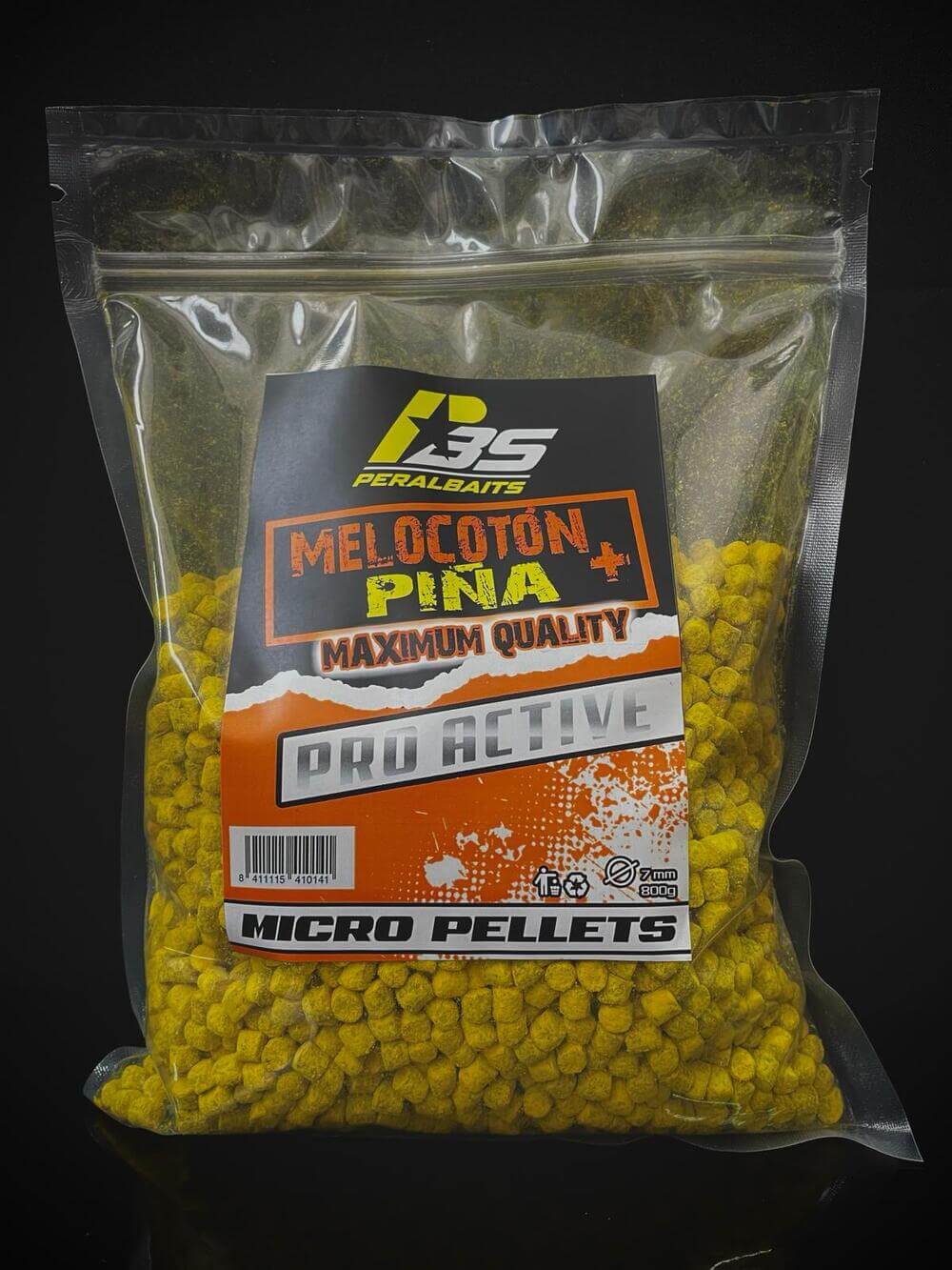 Micro Pellets Peralbaits Peach Pineapple 7 mm
