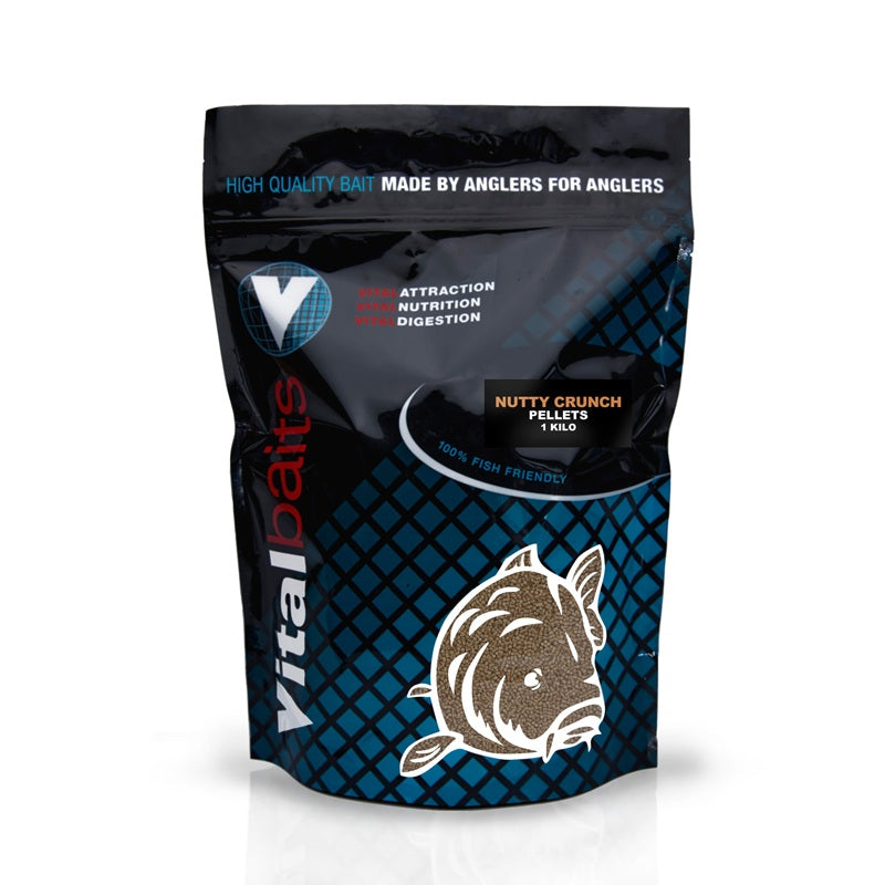 Micro Pellets Vitalbaits Nutty Crunch 4 mm