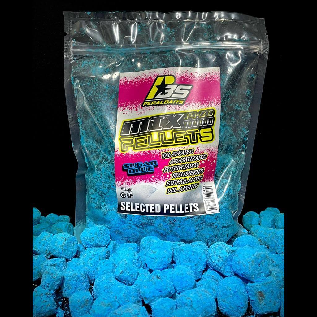 Mix Pellets Peralbaits Sugar 14-20 mm