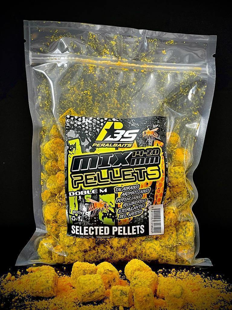 Mix Pellets Peralbaits Double M 14-20 mm