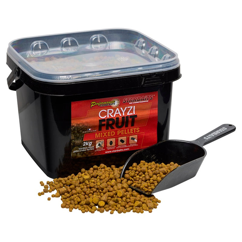Pellet mix Starbaits Crayzi Fruit 2 Kg