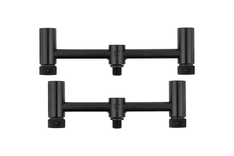 Pack 2 Buzz bars Fox Black Label 2 Rods adjustable 11 - 12.5 cm