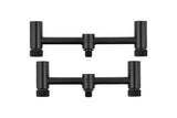 Pack 2 Buzz bars Fox Black Label 2 Rods adjustable 11 - 12.5 cm