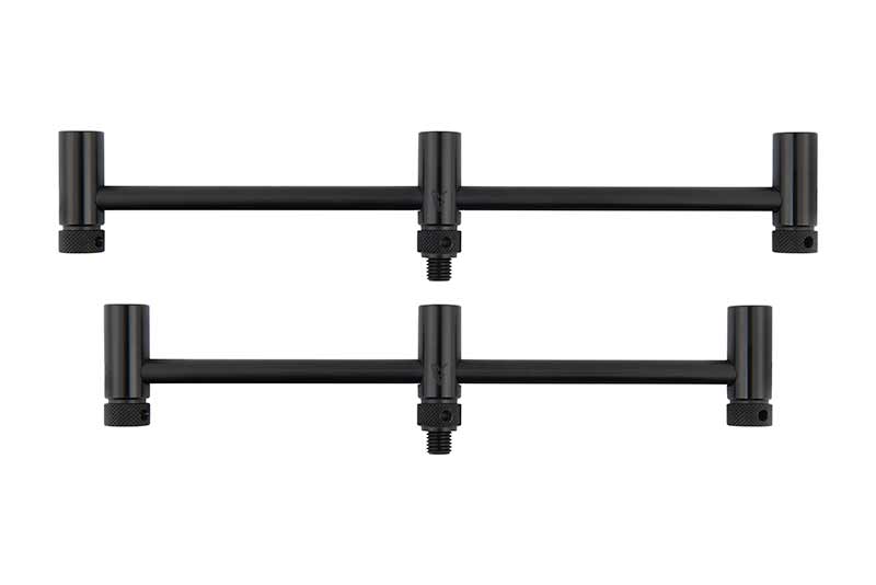 Pack 2 Buzz bars Fox Black Label 3 Rods adjustable 22 - 25 cm