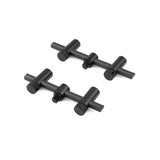 Pack 2 Buzz bars adjustable Fox Black Label Carbon 2 Rods 11 - 12.5 cm