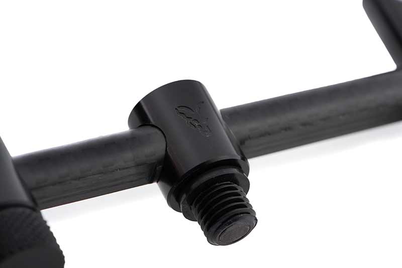 Pack 2 Buzz bars adjustable Fox Black Label Carbon 2 Rods 11 - 12.5 cm