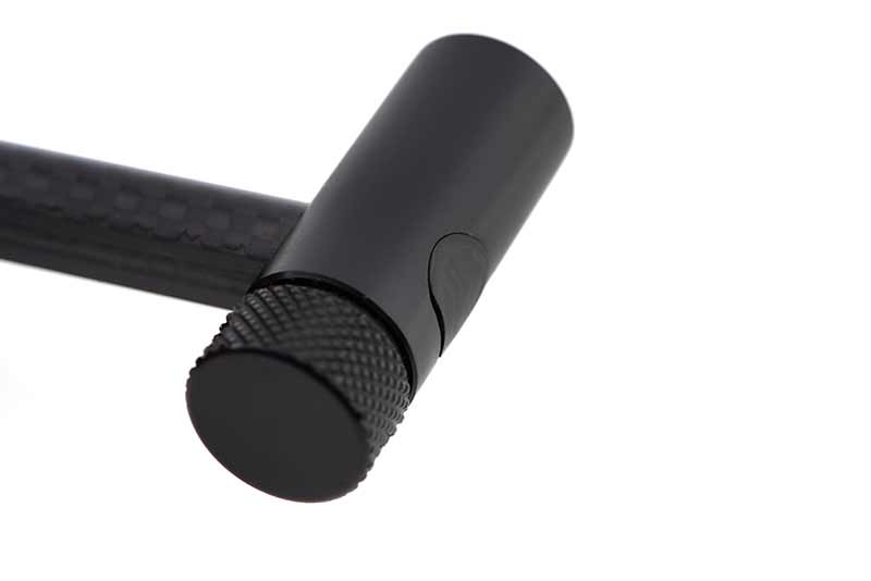 Pack 2 Buzz bars adjustable Fox Black Label Carbon 3 Rods 22 - 25 cm
