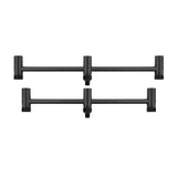 Pack 2 Buzz bars adjustable Fox Black Label Carbon 3 Rods 22 - 25 cm