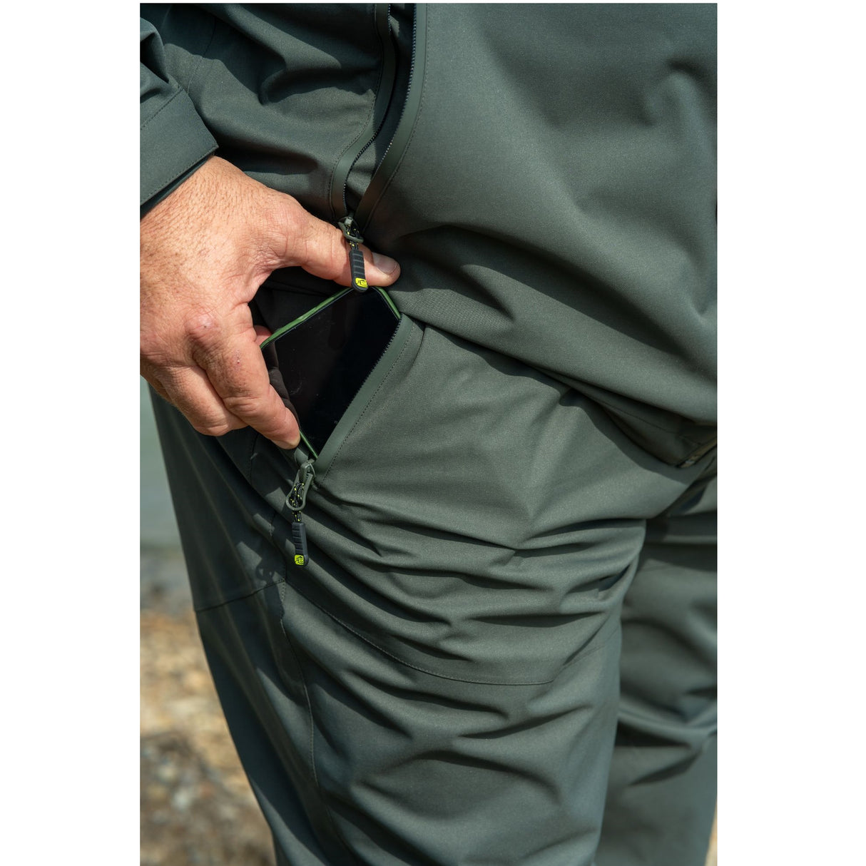 Pants Ridge Monkey Waterproof APEarel ThermaPro Green
