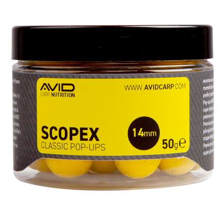 Pop ups Avid Carp Scopex 14 mm - Tienda Carpfishing