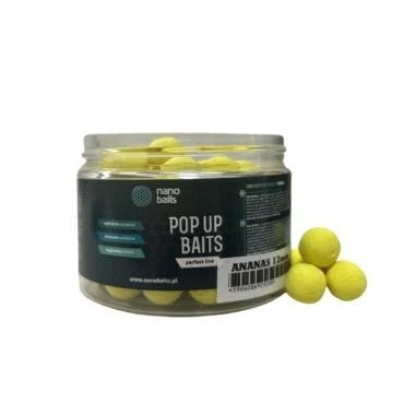 Pop Ups Nano Baits Garlic Yellow 15 mm