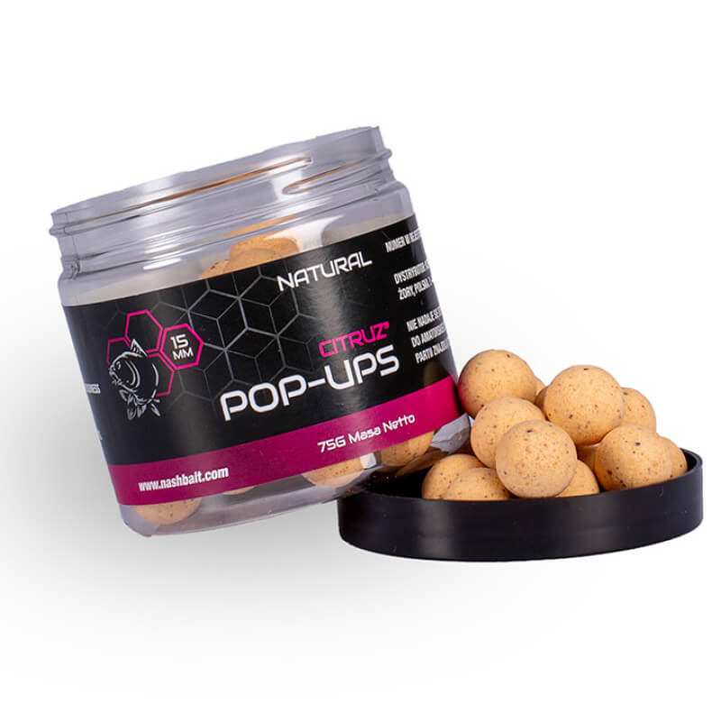 Pop Ups Nash Citruz Natural 15 mm
