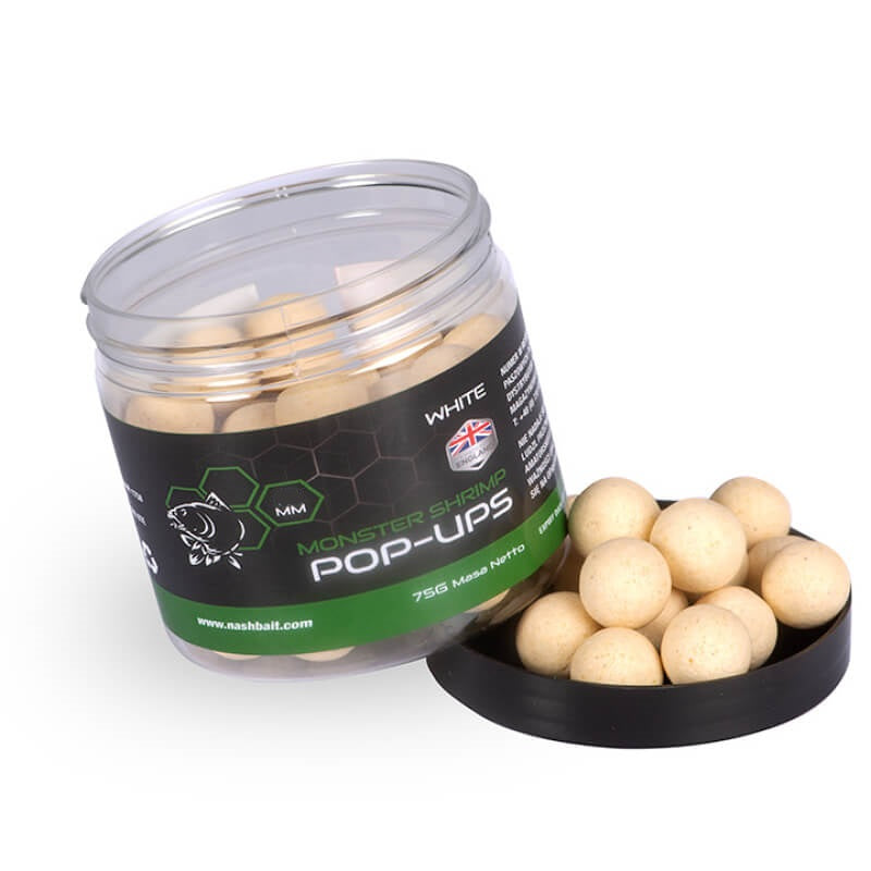 Pop Ups Nash Monster Shrimp White 20 mm