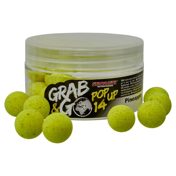 Pop Ups Starbaits Grab Go Pineapple 14 mm