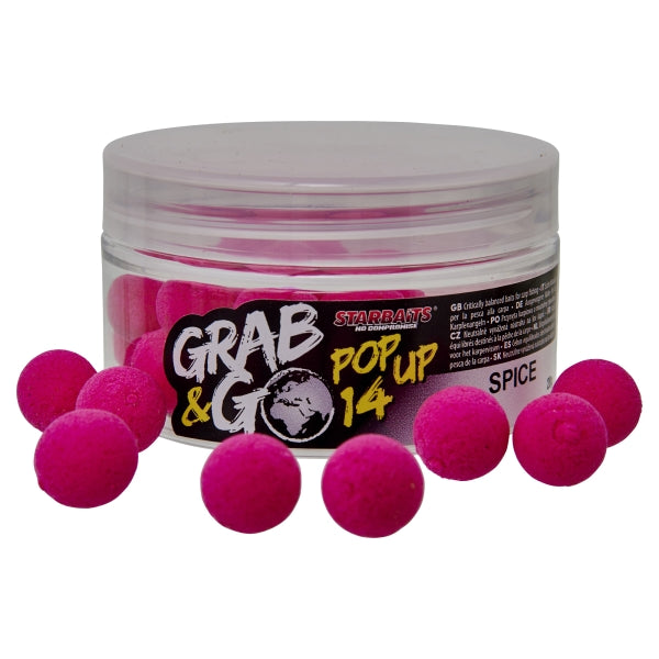 Pop Ups Starbaits Grab Go Spice 14 mm