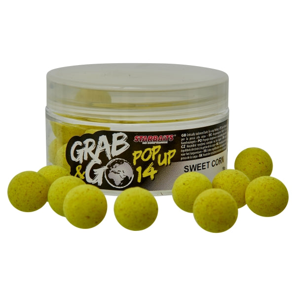 Pop Ups Starbaits Grab Go Sweet Corn 14 mm