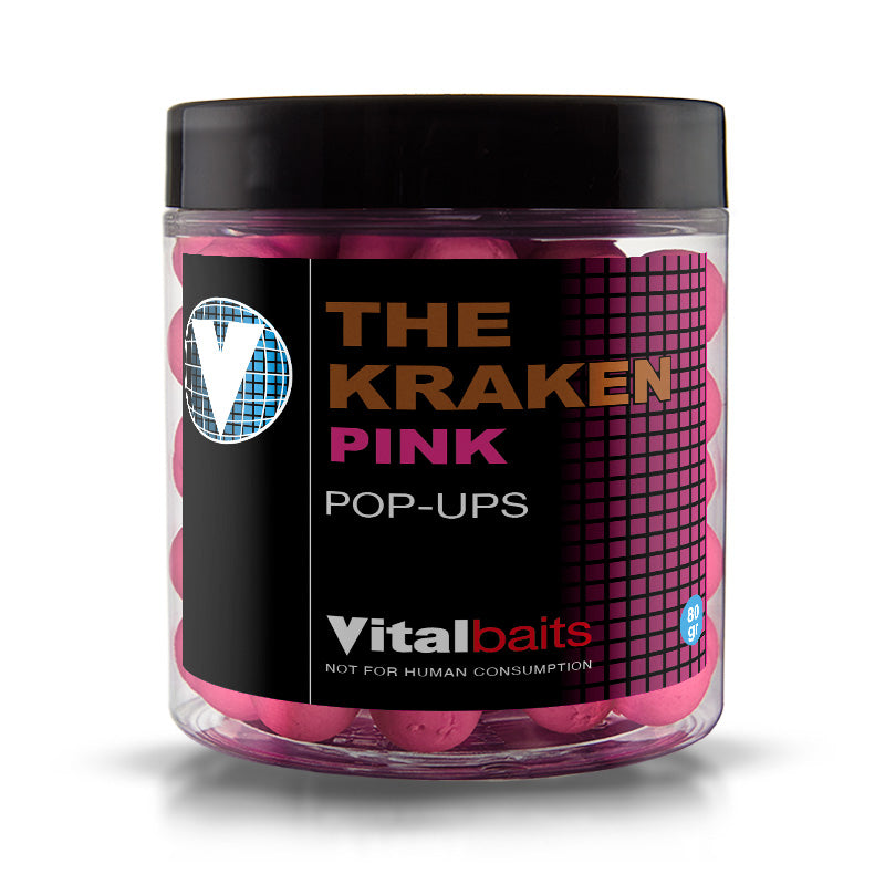Pop ups Vitalbaits The Kraken Pink 14 mm