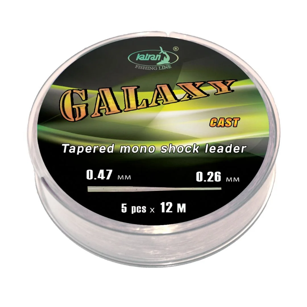 Tapered line bridges Katran Galaxy 0,26 - 0,47 mm - 5 x 12 m