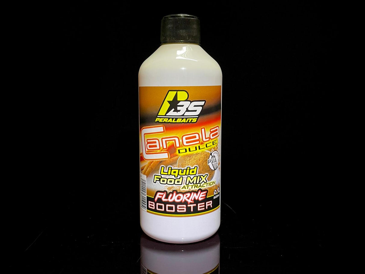 Soaking Booster Fluorine Peralbaits Cinnamon 500 ml