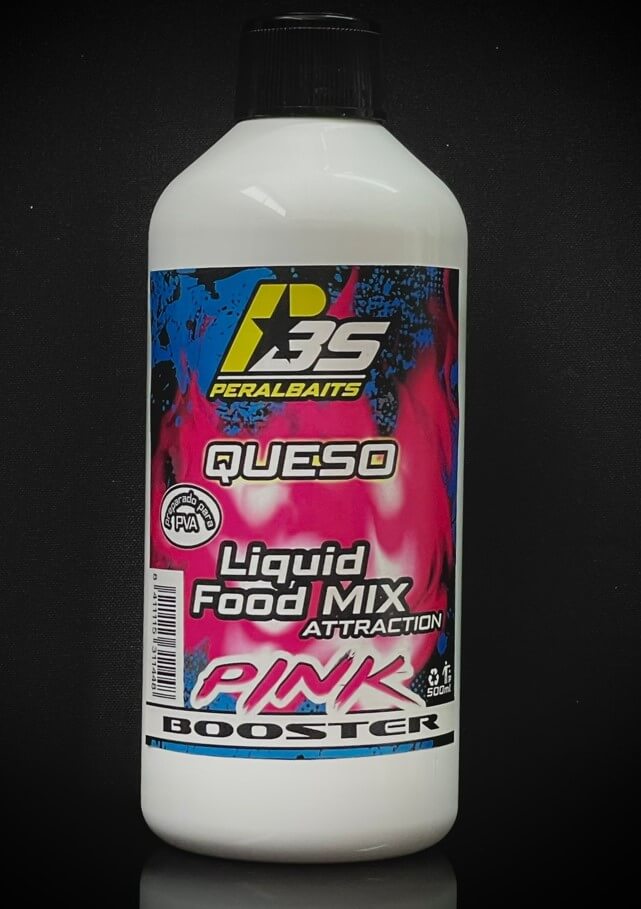 Soaking Booster Pink Peralbaits Cheese 500 ml