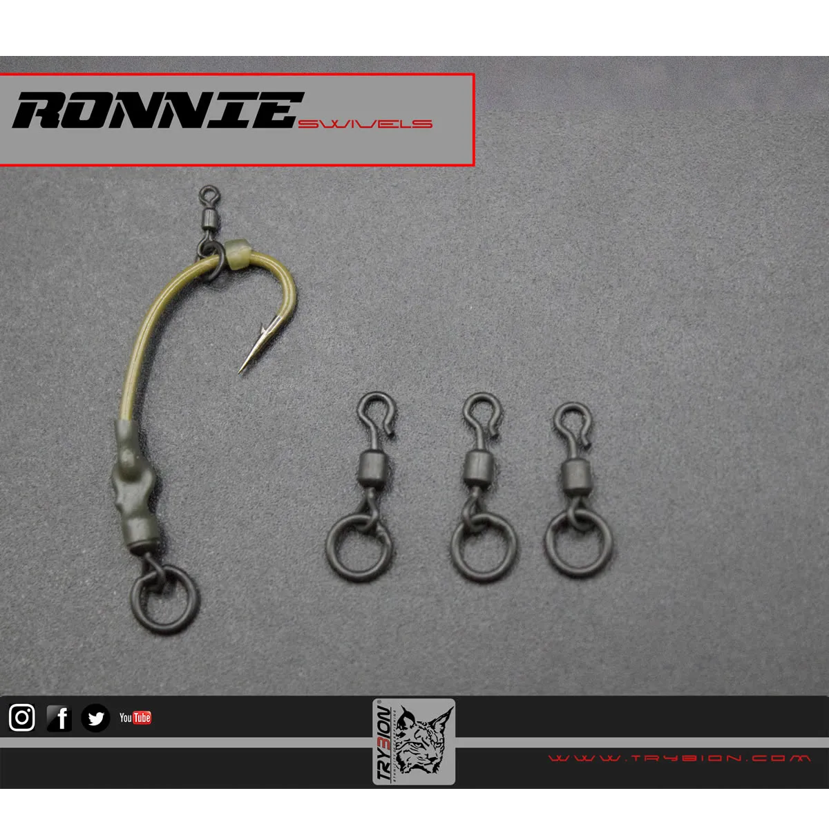 Ronnie Swivell Ring Trybion Size 7