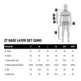 Clothing thermal Nash ZT Base Layer Set Camo