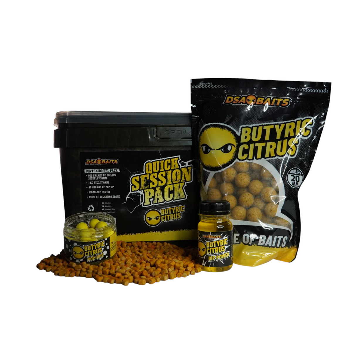 Session Pack DSA Baits Butyric Citrus