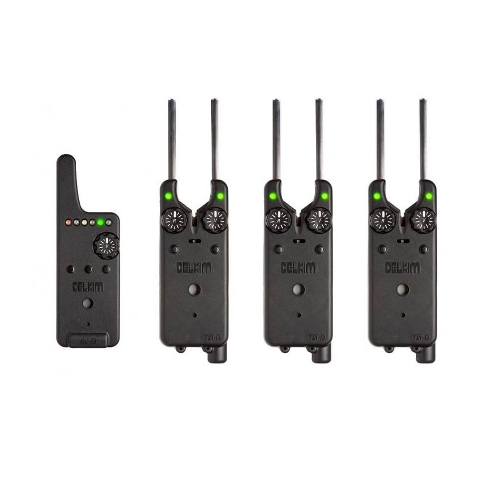 Set of alarms 3+1 Delkim Digital Txi-D Green