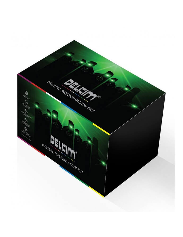Set of alarms 3+1 Delkim Digital Txi-D Green