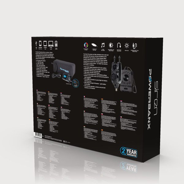 Set of alarms 3+1 Nash Siren R4 + Powerbanx 80k