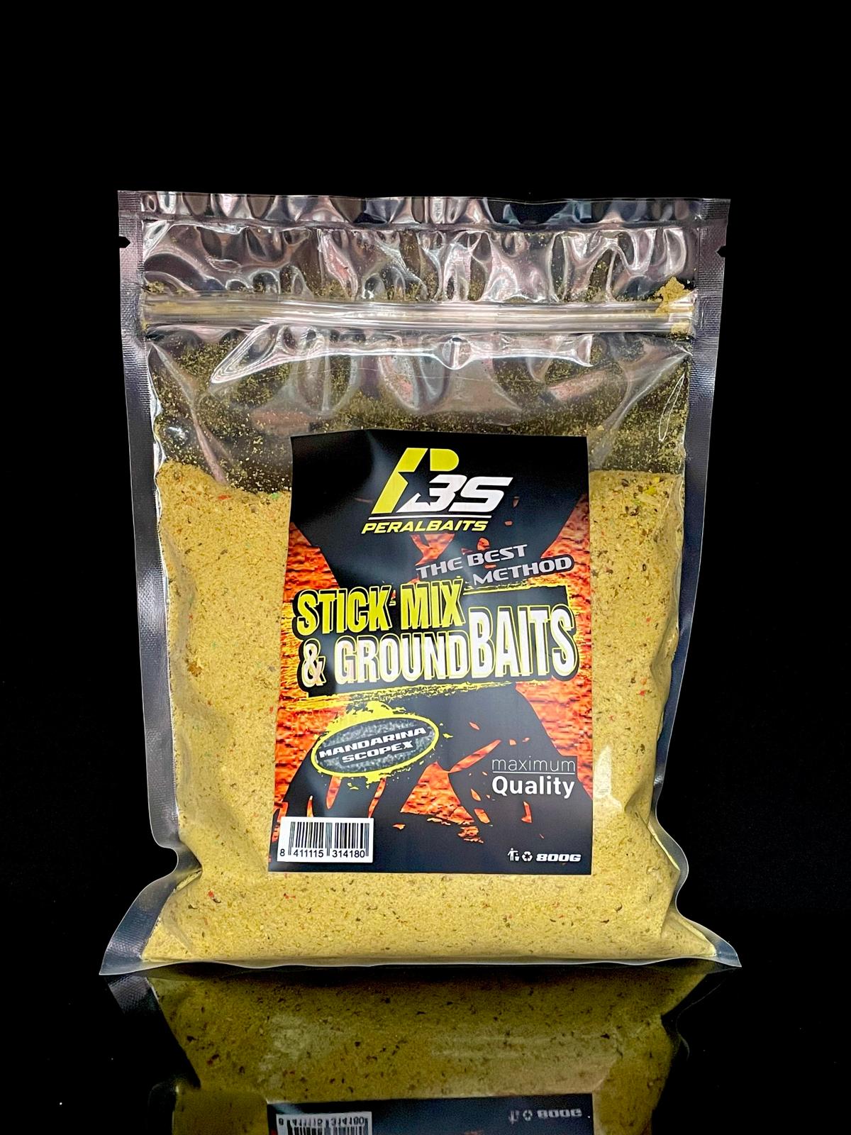 Stick Mix Peralbaits Mandarin Scopex 800 g