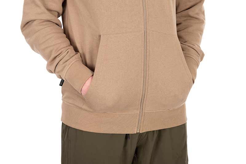 Sweatshirt Fox LW Tan Ltd Edition hooded and zippered hoodie
